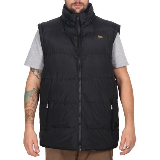 Jaqueta New Era Neutral Puffer Preto/Camuflado