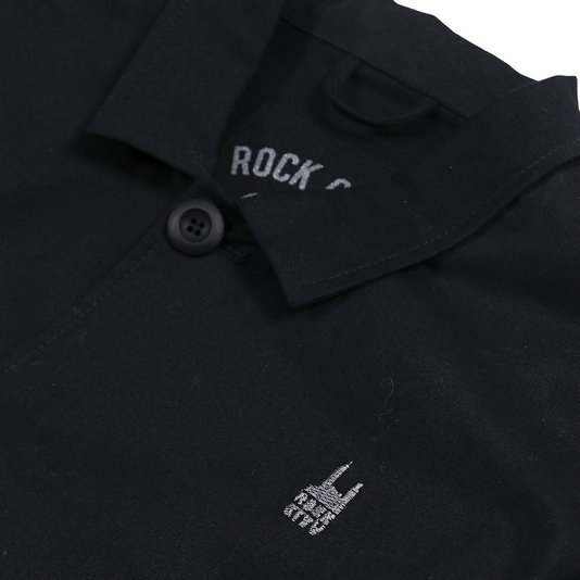 Jaqueta Rock City Pintor Preto/Cinza