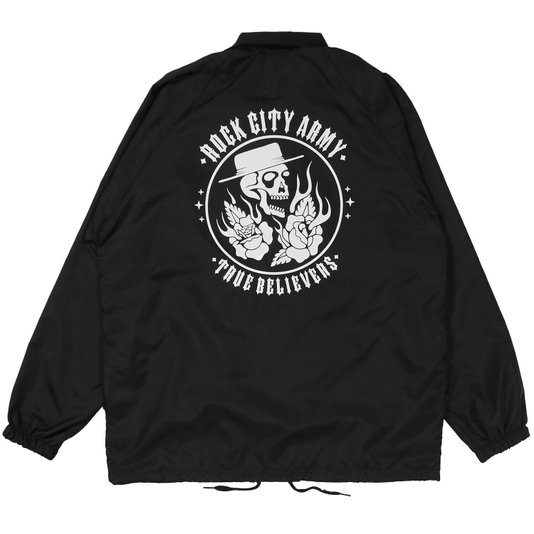 Jaqueta Rock City Social Distortion Corta Vento Preto