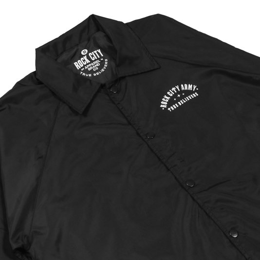 Jaqueta Rock City Social Distortion Corta Vento Preto