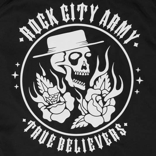 Jaqueta Rock City Social Distortion Corta Vento Preto