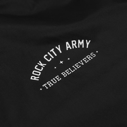 Jaqueta Rock City Tigre Old School Corta Vento Preto