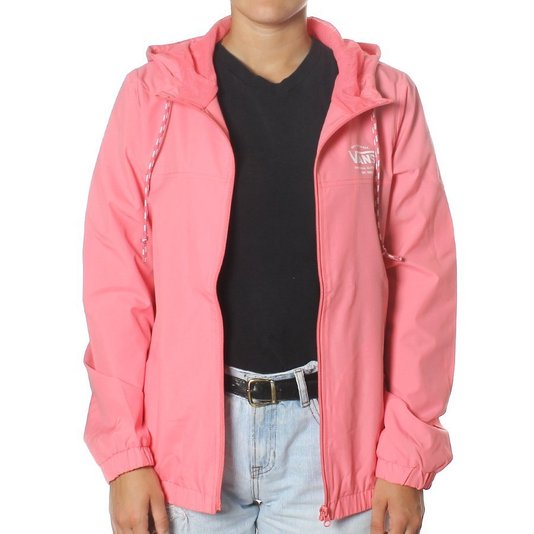 Jaqueta Vans Kastle II Windbreaker Rosa
