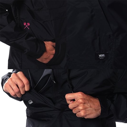 Jaqueta Vans TNT Stoneridge Anorak Trujillo Preto