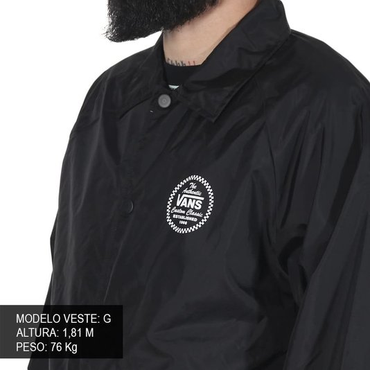 Jaqueta Vans Torrey Preto