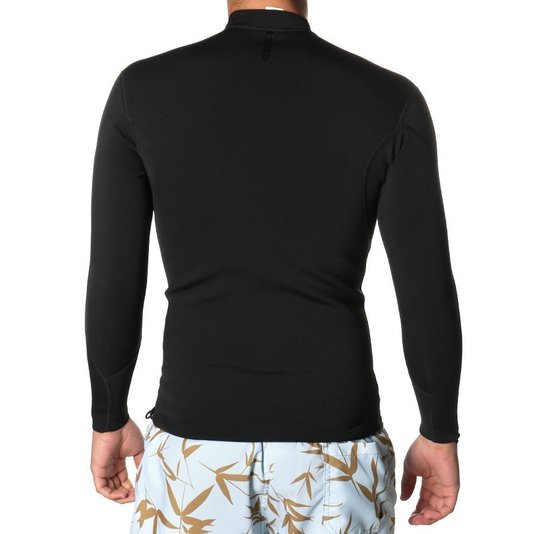 Jaqueta Vissla 2.2 Surf Perfomance 1MM Manga Longa Preto