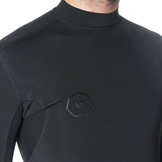 Jaqueta Vissla 2.2 Surf Perfomance 1MM Manga Longa Preto