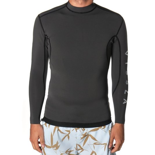 Jaqueta Vissla 2.2 Surf Perfomance 1MM Manga Longa Preto