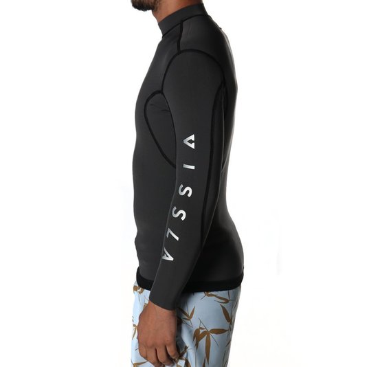 Jaqueta Vissla 2.2 Surf Perfomance 1MM Manga Longa Preto