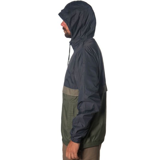Jaqueta Volcom Ermont Corta Vento Preto/Verde