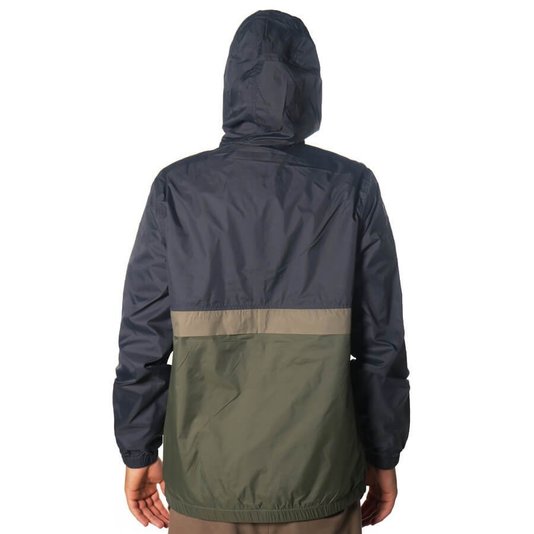Jaqueta Volcom Ermont Corta Vento Preto/Verde