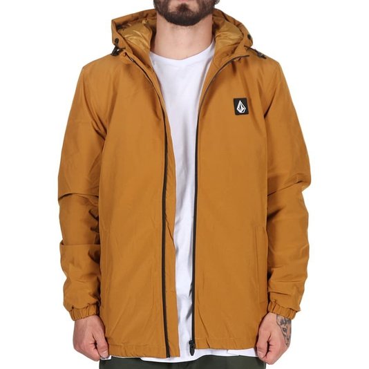 Jaqueta Volcom Ps Momentum Ii Imp Marrom Claro