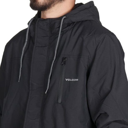 Jaqueta Volcom Ps Repeat Imp Preto