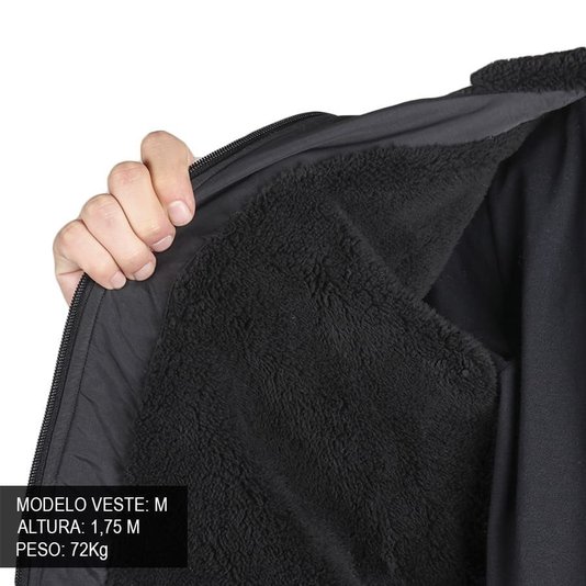 Jaqueta Volcom Ps Repeat Imp Preto