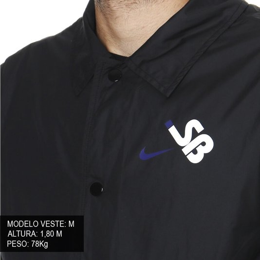 Jaqueta Nike SB Seasonal Coaches Preto