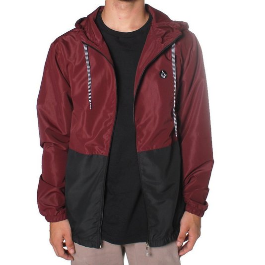 Jaqueta Volcom Single Stone Bordo/Preto