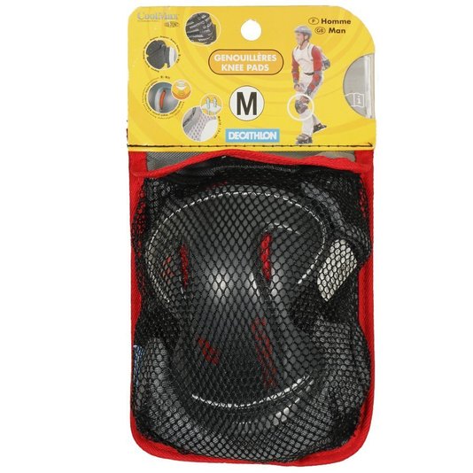 Joelheira Decathlon Knee Pads Infantil Preto