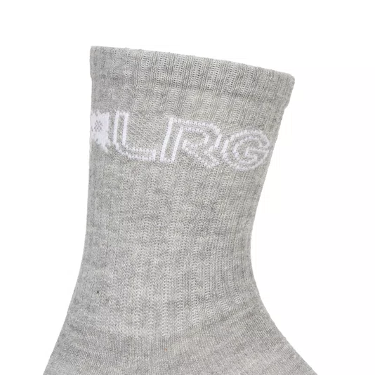 Kit Meia Lrg Original Tactics Preto/Cinza/Branco