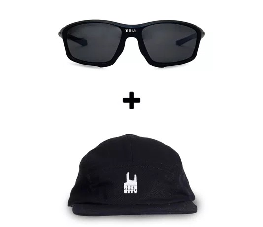 Kit Óculos Viida Jobiel + Boné Rock City Logo Five Panel