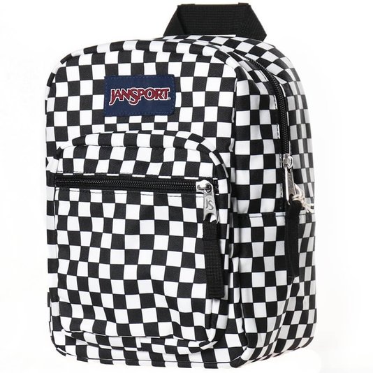 Lancheira JanSport Big Break 8L Xadrez Preto/Branco