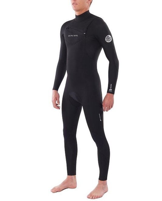 Long John Rip Curl Dawn Patrol 4/3mm Chest Zip Preto