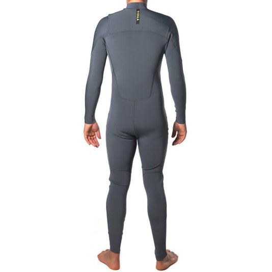 Long John Vissla 7/Seven Seas 3-2 Full Chest Zip Cinza