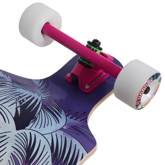 Longboard Hondar Rebaixado 40" Summer Roxo/Rosa