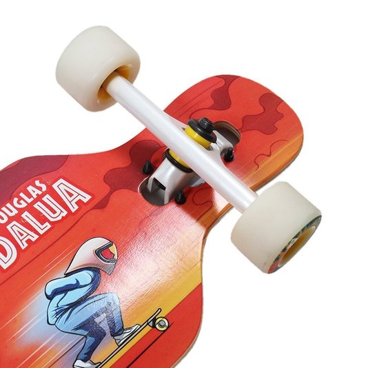 Longboard Montado Hondar Speed 40" Douglas da Lua Colorido