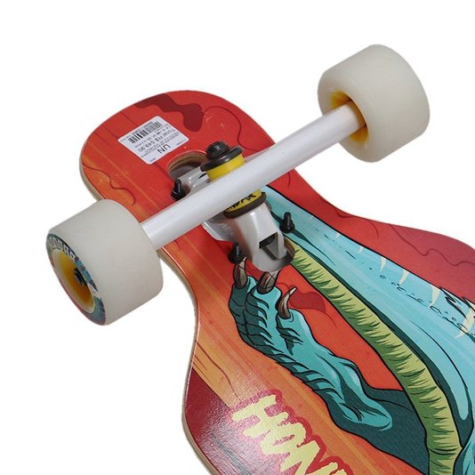 Longboard Montado Hondar Speed 40" Douglas da Lua Colorido