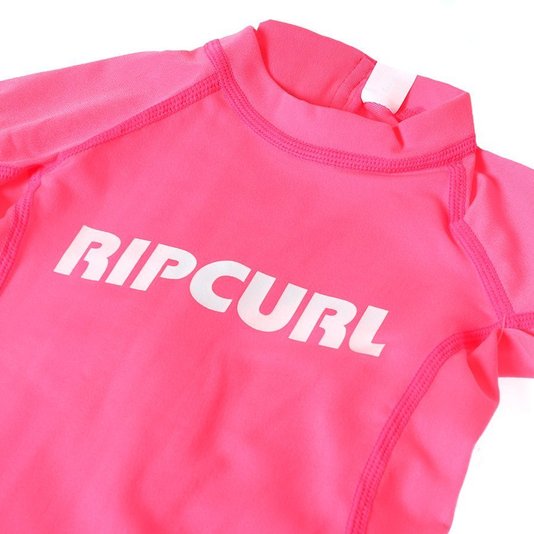 Lycra Rip Curl Maiô Gromm Boys Infantil Rosa Neon