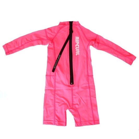 Lycra Rip Curl Maiô Gromm Boys Infantil Rosa Neon