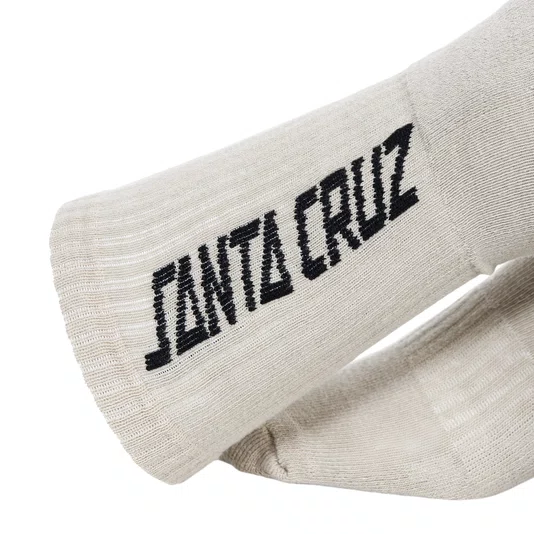 Meia Santa Cruz Strip Bege