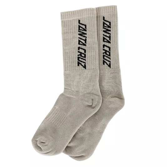 Meia Santa Cruz Strip Bege