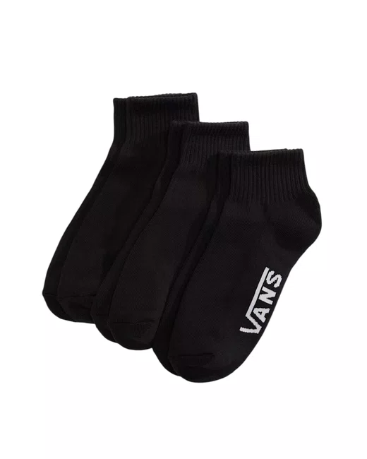 Meia Vans Classic Ankle 3pk Preto