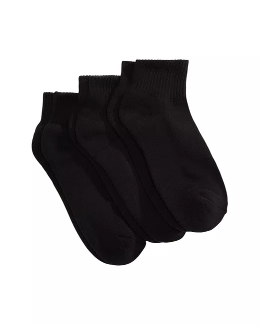 Meia Vans Classic Ankle 3pk Preto