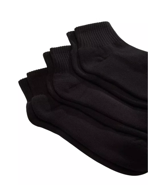 Meia Vans Classic Ankle 3pk Preto
