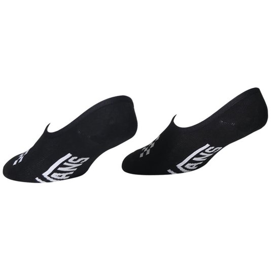 Meia Vans Classic Canoodle Preto/Branco