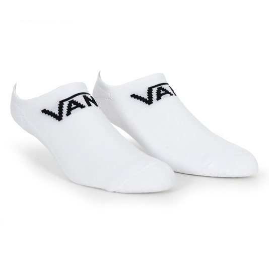 Meia Vans Classic Kick 3 Pack Branco