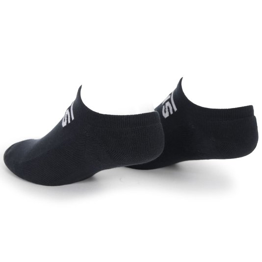 Meia Vans Classic Kick 3 Pack Preto