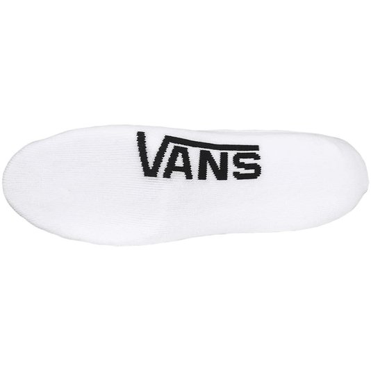 Meia Vans Classic Super No Show 3 Pack Branco
