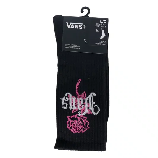 Meia Vans Drexell Crew Preto