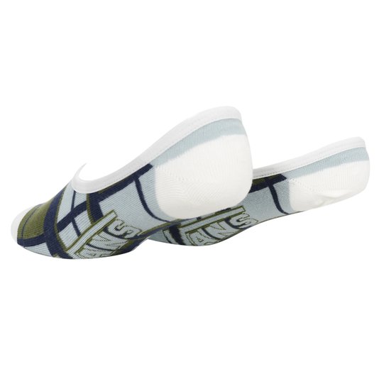 Meia Vans Move Faster Canoodle 3 Pack Azul/Verde/Marrom