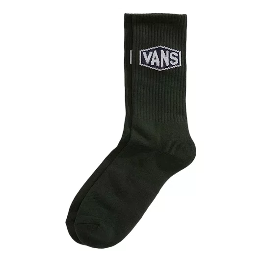 Meia Vans Stowers Crew Verde Musgo