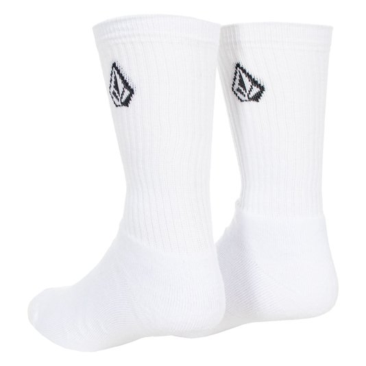 Meia Volcom Full Stone Branco