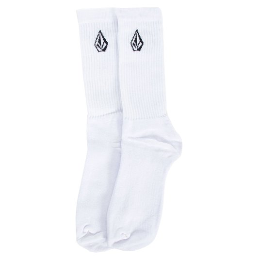 Meia Volcom Full Stone Branco