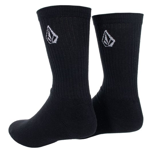 Meia Volcom Full Stone Preto