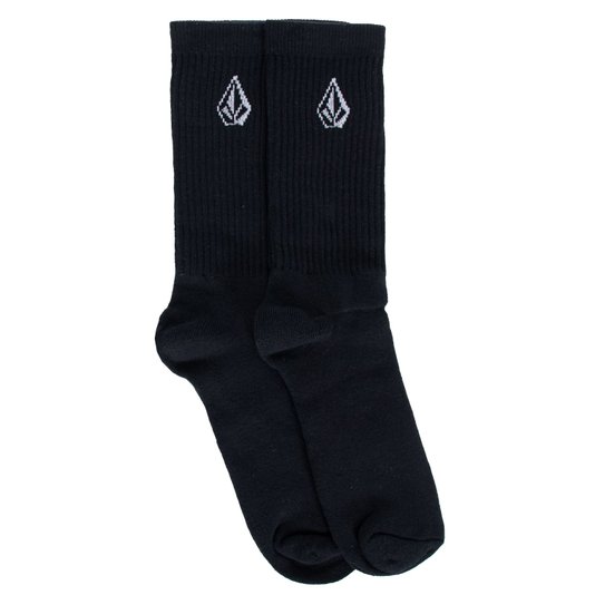 Meia Volcom Full Stone Preto