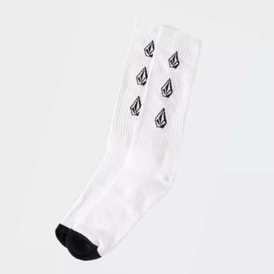 Meia Volcom Off The Krass Branco