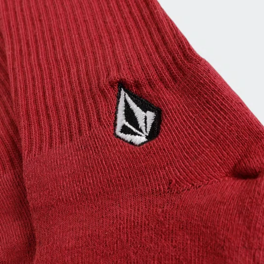 Meia Volcom Stone Bordo