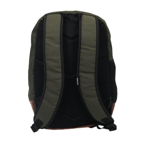 Mochila Hocks New School Verde/Marrom